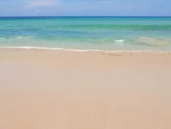 HD Sea wave on the beach Stock Footage