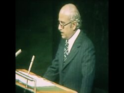 SYND 29 9 77 FAHMI SPEECH TO UNITED NATIONS GENERAL ASSEMBLY News Clip