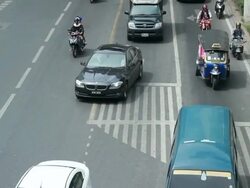 Traffic in Bankok Stock Footage