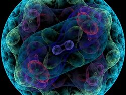 bacteria background render Stock Footage