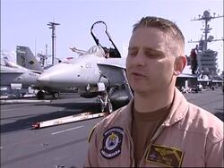 US Carrier patrolling Arabian Sea as tensions between US and Iran rife News Clip