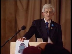 UK: LOCKERBIE DISASTER PRESS CONFERENCE News Clip