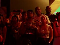 Shelley Anne Fraser Win Reactions Stock Footage