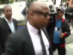 Randy & Rebbi Jackson Arrive at Court for AEG Live Trial News Clip