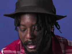 k-os interview (clip 15) Stock Footage