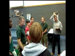 Six Louisiana Boy Scouts stranded by high water in an Arkansas forest said after being reunited with their families Tuesday that they never feared camping in an area where 20 people died in a flash flood last summer. News Clip