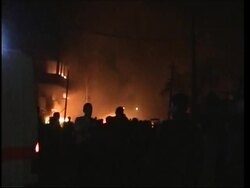 Amateur video of immediate aftermath News Clip