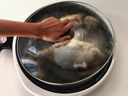 HD: Frying Fish Stock Footage