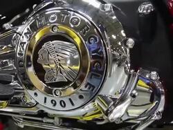 Polaris Makes Indian And Victory Motorcycles Stock Footage