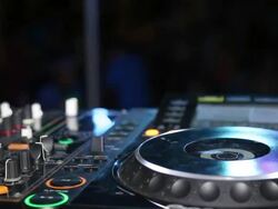 DJ night Stock Footage