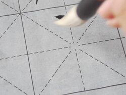 Chinese calligraphy art Stock Footage