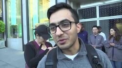 Customers queue up to buy new iPhone and Apple Watch News Clip