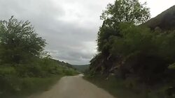 Tough Mountain Road Stock Footage