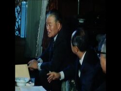 SYND 25 3 76 DEMONSTRATION AGAINST THE LOCKHEED BRIBERY SCANDAL News Clip