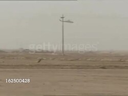 Helicopters firing on targets in Southern Iraq News Clip