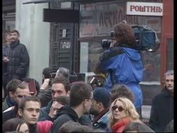 Serbia - Trade unions join protests News Clip