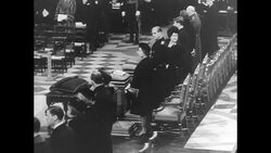 Funeral for Prime Minister Winston Churchill Stock Footage
