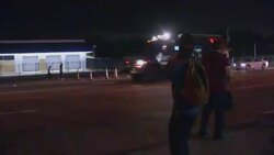 Standoff continues between protesters and police; tear gas fired News Clip