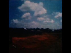 SYND 9-10-72 VILLAGERS FLEE FROM FIGHTING News Clip