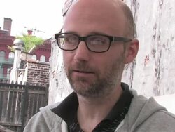 Moby Interview (clip 7) Stock Footage
