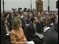 USA: CLINTONS DEFENDERS WRAP UP FIRST DAY IN COURT News Clip