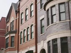 MS TU Prairie District apartments day Stock Footage