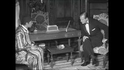 CAN130 DUKE OF EDINBURGH DINNER WITH KING HASSAN News Clip