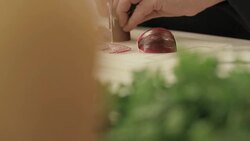 Slicing onion Stock Footage