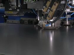 Industry Tin Cutting Stock Footage