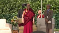 CLEAN : File: China urges US to cancel Dalai Lama News Clip