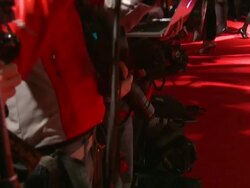 2010 Pirelli Calendar Launch Red Carpet Stock Footage