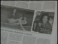 Recently divorced French president seen with supermodel News Clip