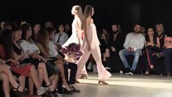 Mercedes-Benz Kiev Fashion Days in Ukraine Stock Footage