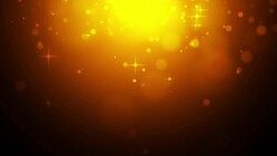 Abstract bokeh golden particles Stock Footage