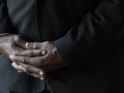 B-Roll: Joe Frazier photo shoot. Stock Footage