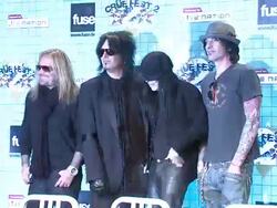 Motley Crue Announces Crue Fest 2 Stock Footage