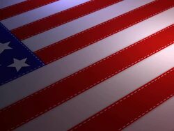 (Loop) USA Flag Stock Footage