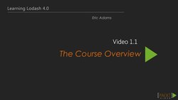 Learning Lodash 4.0 (Video 1) Instructional Video
