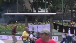 CLEAN : Violence erupts in Venezuela vote News Clip