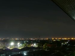 Skyline at night timelapse. Stock Footage