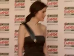 Michelle Dockery at the Jameson Empire Awards at London England. (Footage by WireImage Video/GettyImages) Stock Footage
