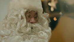 Santa Clause telling stories to kids Stock Footage