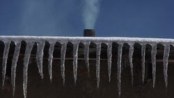 Lesotho mountain hikers hut Stock Footage