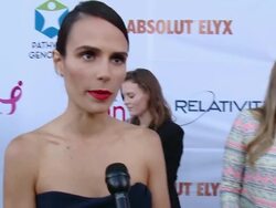 INTERVIEW: Jordana Brewster on supporting the cause, on how cancer has impacted her and on her work - Pathway To The Cure For Breast Cancer: A Fundraiser Benefiting Susan G. Komen Stock Footage