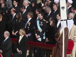 B-ROLL - The Inauguration Mass For Pope Francis at St. Peter's Square on March 19, 2013 in Vatican City, Vatican. (Footage by Giulio Origlia/Getty Images) Stock Footage