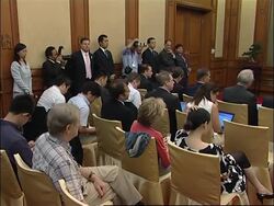 Presser with US Sec of State and Chinese FM, incl comments on Zimbabwe News Clip