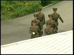 Body of North Korean soldier repatriated from South Korea News Clip
