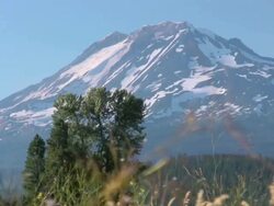 Mt. Adams, Washington State Stock Footage