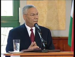 US Sec of State address, visit to parliament, with FM News Clip