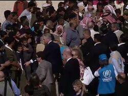 Prince Charles & Camilla meeting refugees News Clip